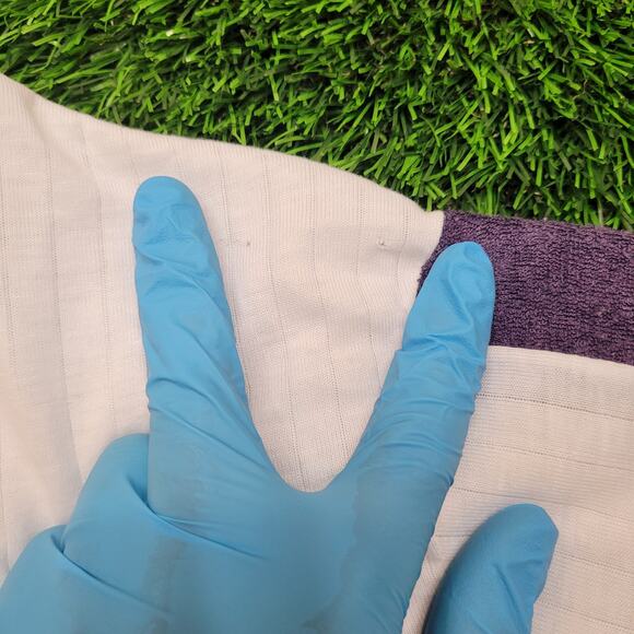 VTG 80s Kings Road Polo Tennis Shirt Mens M Color Block Textured - Picture 6 of 11